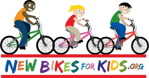 New Bikes for Kids is a charity to provide brand new bikes for underpriviledged children.