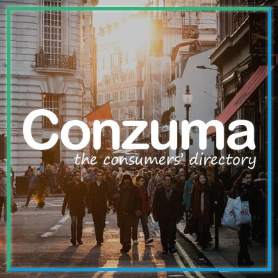 Conzuma, the consumers' directory - giving you access to thousands of independent retailers - #shopping #business #services