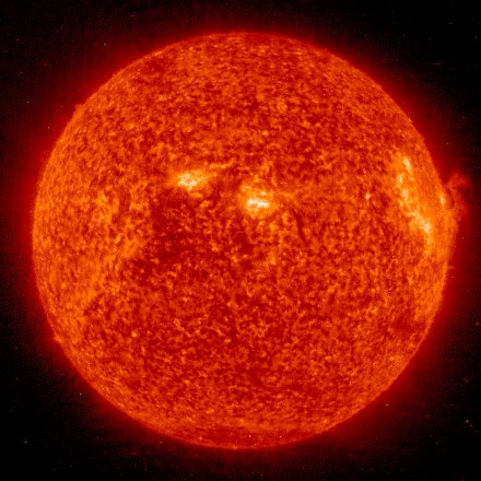 SolarWeather's profile picture. Solar activity forecast and warnings. Avatar continuously updates to the latest EIT 304 solar image.