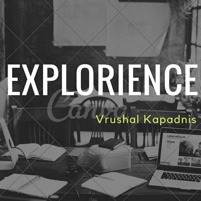 Explorience is a journey of a man to six top Startup cities in India for 15 days, while experiencing and exploring Indian Startups and their work.