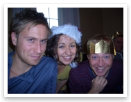Russell Howard, his brother Daniel and his sister Kerry are running the marathon to raise money for the National Society of Epilepsy. Please donate!