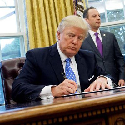 PotusExecOrders's profile picture. Actions speak louder then words.