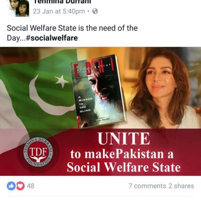 Official Page Tehmina Durrani. women’s empowerment. children of war, the future generation for world peace.Abdul Satar Edhi's IDEOLOGY: A SOCIAL WELFARE STATE