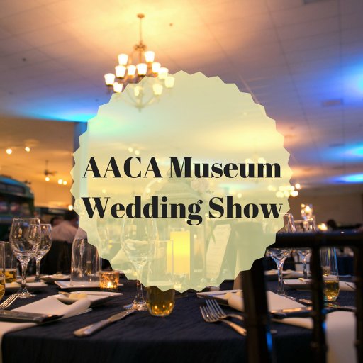 The AACA Museum Wedding Show showcases talented wedding vendors in Central PA. The show features a one of a kind VIP Experience.  

2019 date coming soon!