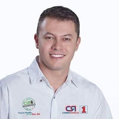 HECHO EN SANTANDER COLOMBIA®
Ingeniero de Sistemas
Magíster en Ciencia Política
Magíster Administración Pública (C)
CONCEJAL SAN GIL: 16-19 | 20-23