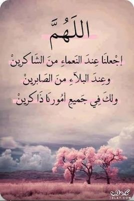 لا تقُل دنيايَ ضَاقت
.. فرجُ اللّهِ قريبْ
.. إنْ تَغِبْ أفراحُ يومٍ فالأمانِي لا تَغيبْ
.. * إنّ وعدُ اللّهِ حقٌ مَنْ دعاهُ لا يَخيبْ
