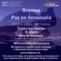 Oremos por Venezuela(@Oremospor_Vzla) 's Twitter Profile Photo
