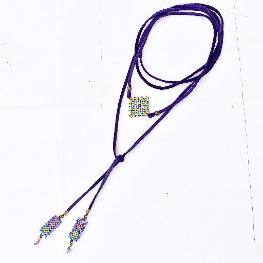 Navajo wearable beaded art pieces
