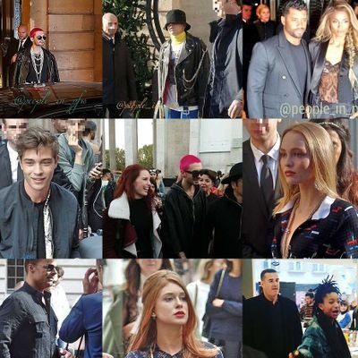 Twitter account about celebrities in Paris during fashion weeks and other events. Follow me on Instagram and Youtube @people_in_pfw