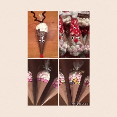 Hi we are a TY mini company from St.Wolstan's Community School, Celbridge. We are selling the ingredients you need for hot chocolate in decorated cone bags.