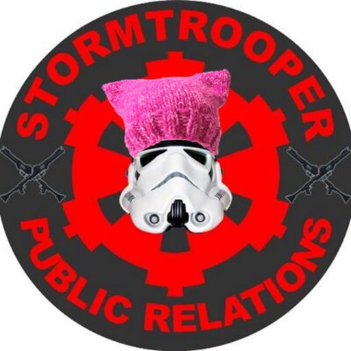 We are the PR team responsible for keeping the Imperial Stormtroopers image looking good... we may be the hardest working PR team in the galaxy!