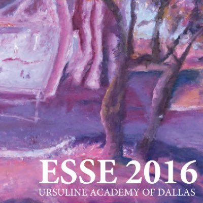 Official twitter account for the Ursuline Dallas 'Esse' literary magazine