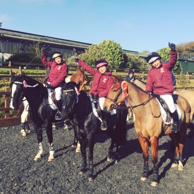 Braunton Academy's Equestrian Team, Aspire. Aspiring riders determined to make it to the top of the British Show Jumping Schools League! #TeamAspire