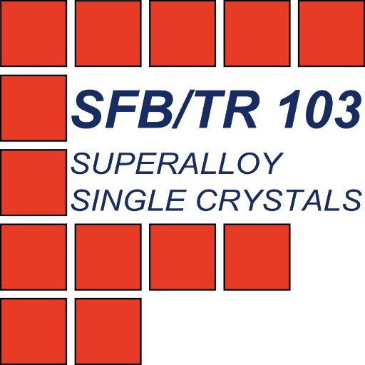 Collaborative Research Centre SFB/Transregio 103: single crystal #gammaprime strengthened #superalloys: 
#materials #processing #characterization  #simulation