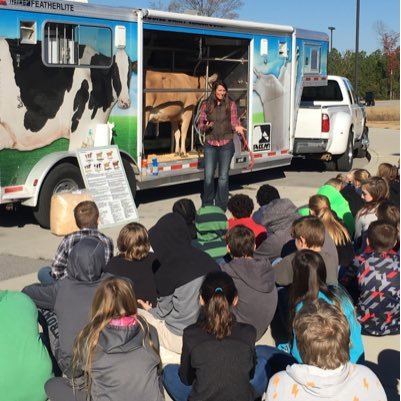 Ga's Mobile Dairy Classroom is an educational program that provides children with a better understanding of where milk comes from and how it is processed.