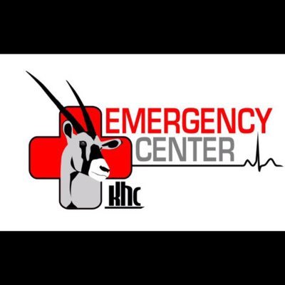 Twitter Account of Kimberley Hospital Emergency Center. The Voice of Emergency Medicine in the Northern Cape. Treaters of Status Dramaticus et al
