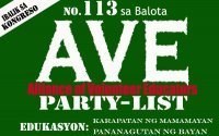 AVEPartylist's profile picture. 