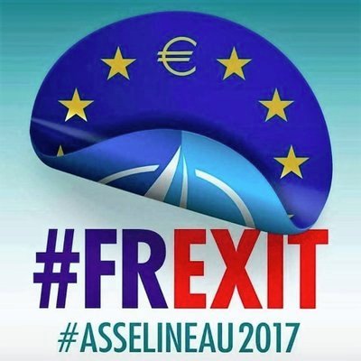 Union populaire républicaine #UPR. La France doit sortir de l'Union européenne, de l'euro et de l'Otan. Suivez aussi @UPR_Asselineau #Frexit