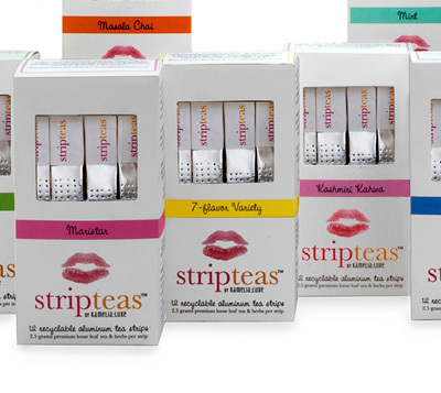 Fabulous whole leaf Indian teas in recyclable, single-serve aluminum foil infusers