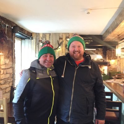 Owain and Chad are walking from Ystradgynlais to Woodstock over 120 miles to raise money for the Wooden Spoon Society