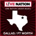Live Nation Dallas (@LiveNationDFW) Twitter profile photo