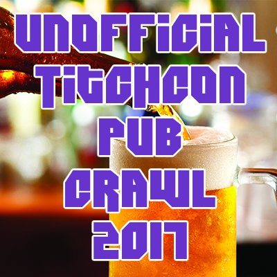 Not affiliated with Twitch, Amazon or its subsidiaries. Just the account to keep up with the Official Unofficial TwitchCon Pub Crawl.