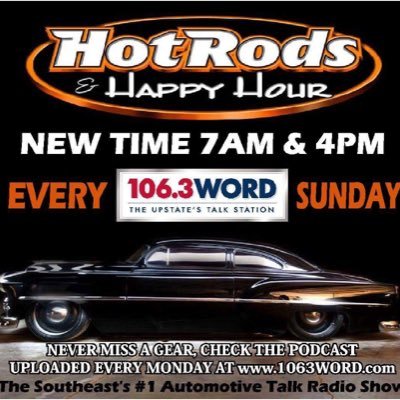Hotrods and Happy Hour is a car show hosting company that began June 2015. Quickly it has grown to much more, including a FM radio show on 106.3 WORD