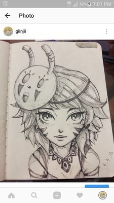 giinjii_art's profile picture. Zombie by day, Artist by night 😑 #AnimeDrawing
