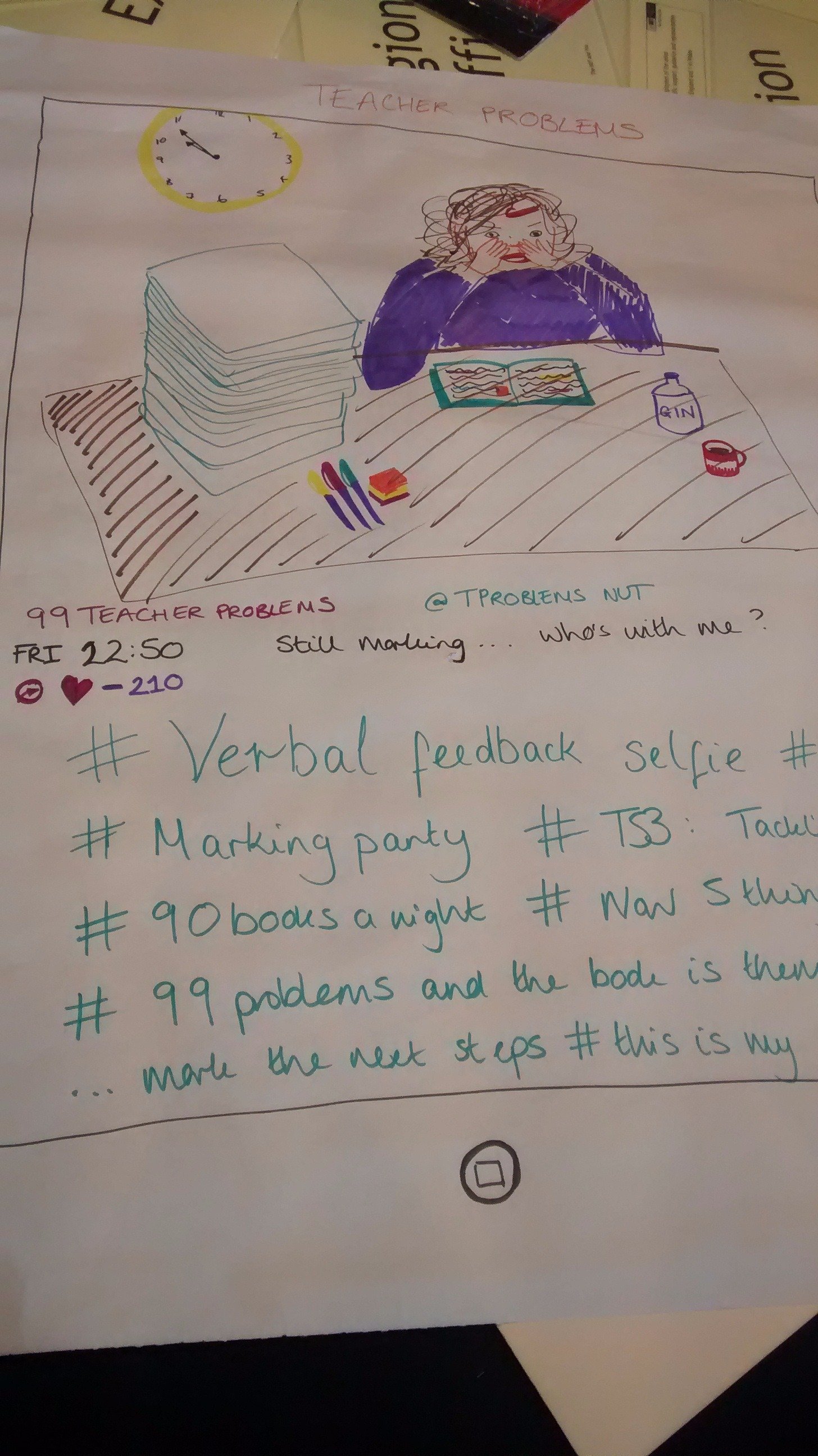 TProblemsNUT's profile picture. Young teachers looking to raise awareness of real life teacher problems. Share your verbal feedback selfies and more!!