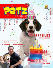 Petz Magazine es la revista latina más completa sobre mascotas, animales y sus cuidados.