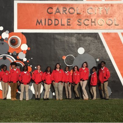 Carol City Middle School + City Year Miami = Excellence. Together we can! Little Chiefs, BIG ❤️