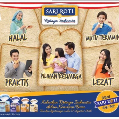 Distributor resmi Sari Roti Yogyakarta  Siap antar area Yogyakarta dan sekitarnya 
Diskon Setiap Hari!!
Call, SMS, WhatsApp, Telegram  +6287838245497
