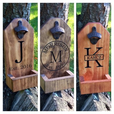 Handcrafted Beer Bottle Opener  #etsy #beeropeners #giftideas Visit our store at https://t.co/ICrDQB4Wrf #weddinggifts #beer #groomsmangifts #groomsmen