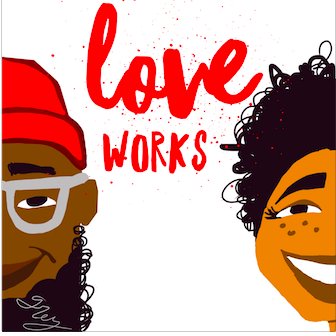 our podcast is loveworks. we are also @oyinhandmade & @exittheapple. we've made #blacknerdsunite tees since 2004. we like each other. a lot. we like you too.