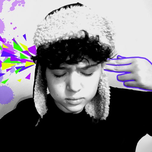 ArtBySquids's profile picture. I'm Squids, a high school dropout, alternative style, raw vegan, artist.