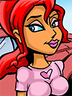 Original Joovia #comics pages: Adventures of a #redhead #lingerieModel. Dunno what else, have #fun?!