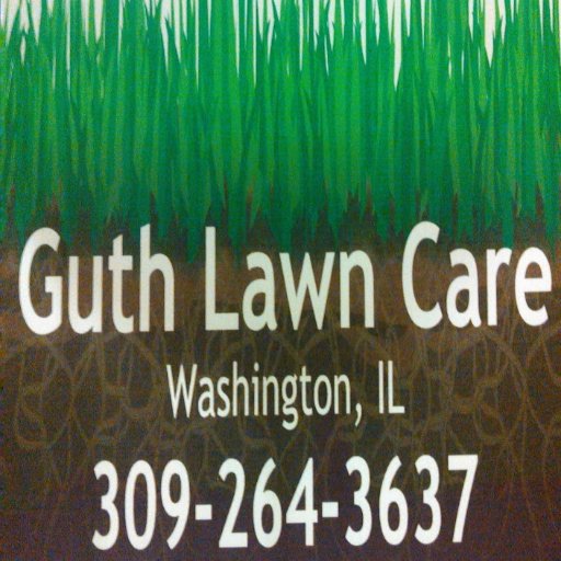 Guth Lawn Care is a lawn care service in Washington, Illinois, 61571. Services include mowing, aeration, fertilization, bush/hedge trimming, brush removal.
