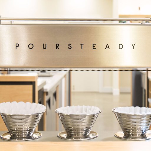 poursteadynyc's profile picture. We make an automated pour-over coffee machine that brings unprecedented speed, precision, and reliability to commercial coffee retailers.