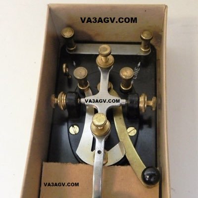 (@VA3IER.com) Morse Code Keyer - cwkey #MorseCode Telegraph straight key #CW Bencher Iambic #HamRadio - bring sexy back to Telegraph straight key
