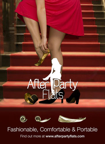 after party flat shoes