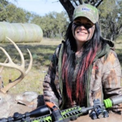 HitmenHuntress's profile picture. Follow my love for the outdoors! Find me on FB . The Bear Whisperer- Hitmen TV/HitmenHuntress-Freedom Fighters- ---