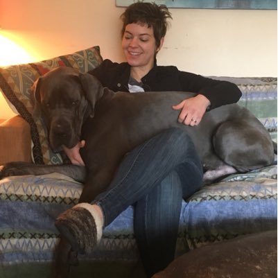 zoespells's profile picture. Treasure hunter centaur with a big-ass dog.