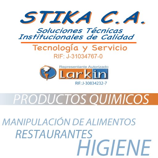 Empresa dedicada a la comercialización y distribución de productos químicos para el área de higiene y saneamiento Telf 0212 6900774-6611200. 04143993496