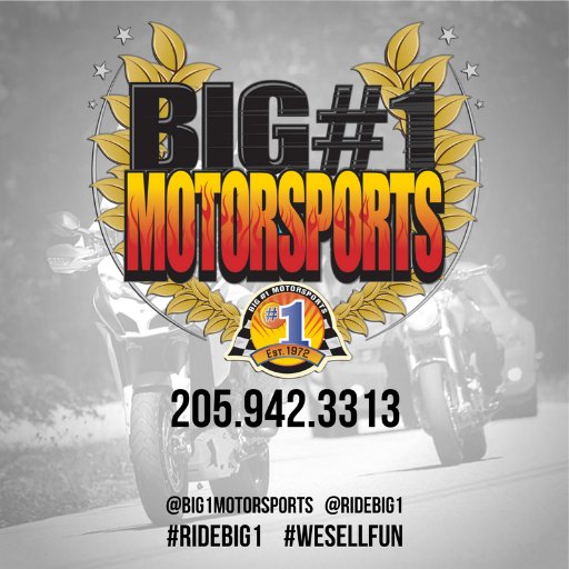 BIG#1 Motorsports - BIG#1 we sell Fun. Alabama's Largest Powersports Dealership. http://t.co/r8QNBJMdSx - http://t.co/EA10ojZ6gX - instagram big1motorsports