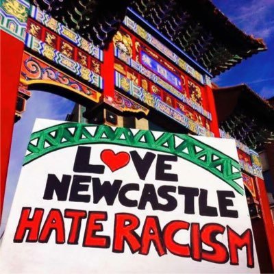 We the people of Newcastle are united against all types of discrimination