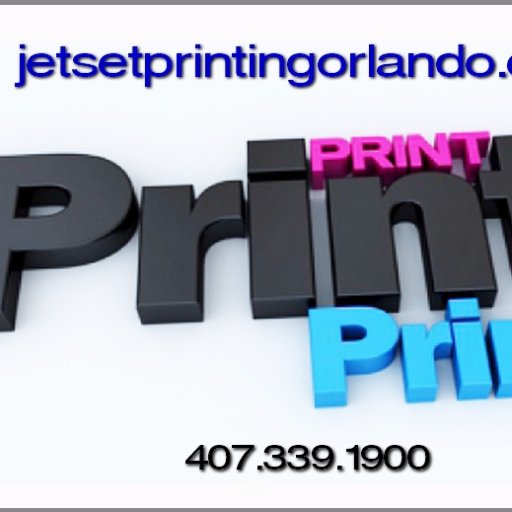 Jet Set Printing & Signs is a family owned commercial printing and sign business since 1974. orlando printing. 407.339.1900 https://t.co/Ug3LIQEAcy