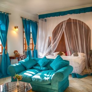 The Seyyida Hotel & Spa, standing proudly on the edge of Zanzibar’s Stone Town, captures the spirit of romance of an island whose history.