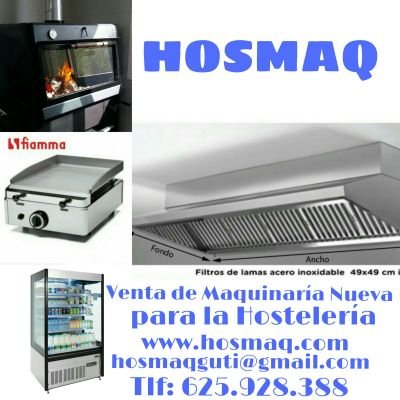 Venta Directa de #maquinariadehostelería Proyectos completos para Negocios de Hostelería, VENTA DIRECTA DE FABRICA. Tlf: 625.928.388 Email: hosmaqguti@gmail.com