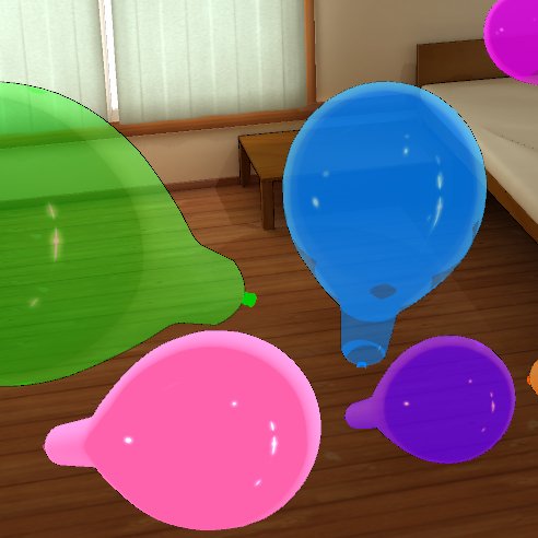 Balloons. MMD. Anime printing. Mainly non-pop content, but I think popping is just natural for balloons. I prefer to keep rare and cute ones though :3