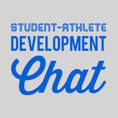 Designed to share resources, updates, and celebrations with the Student-Athlete Development community. Join the chat by using the hashtag #SAthleteDevChat